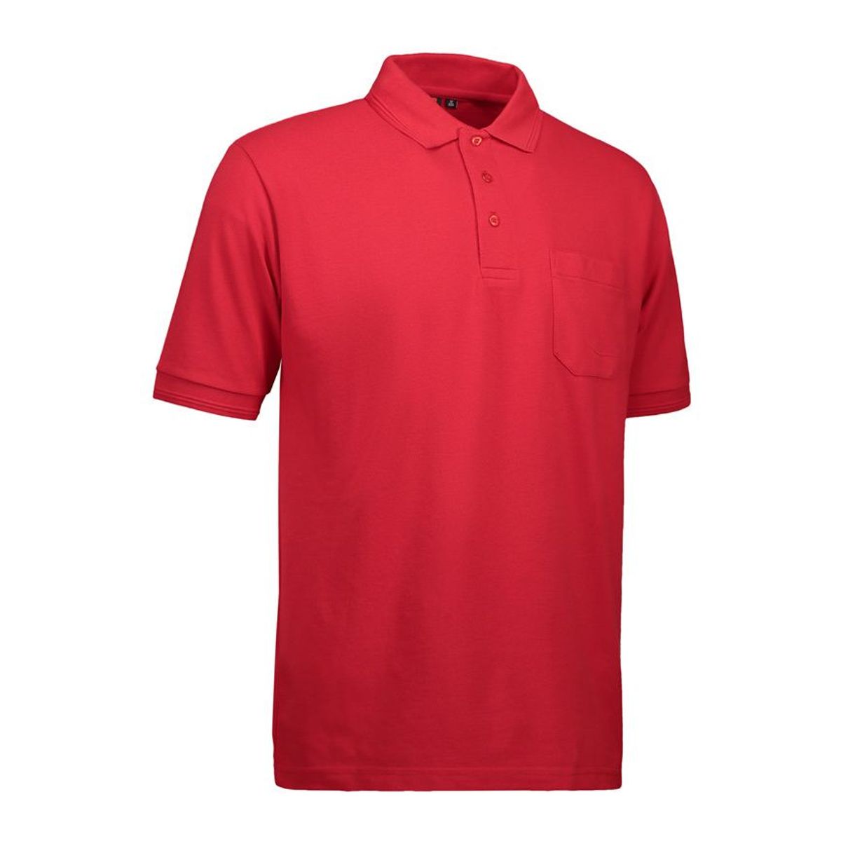 Nybo Rød Herre Prowear Poloshirt, Slidstærk, Brystlomme - 3XL