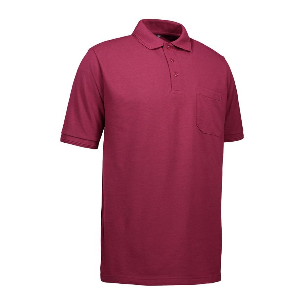 Nybo Bordeaux Herre Prowear Poloshirt, Slidstærk, Brystlomme - 3XL